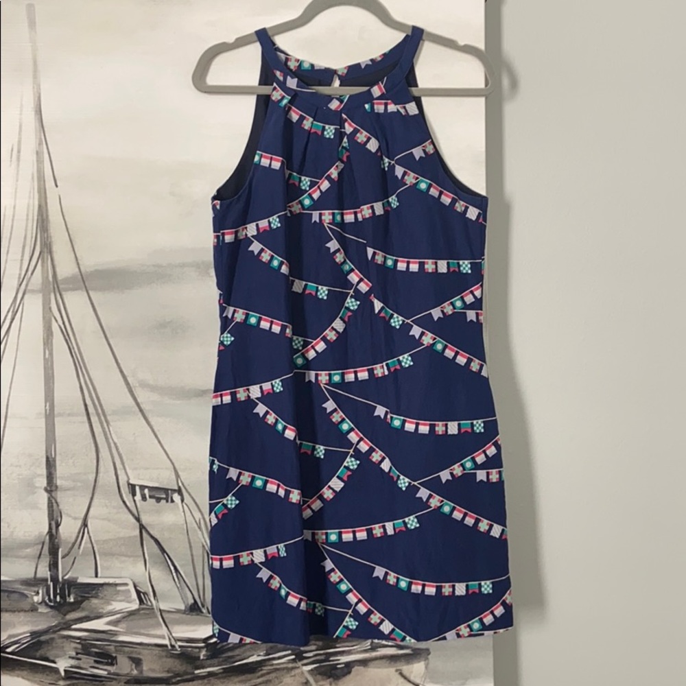 Britt Ryan Nautical Flag Dress